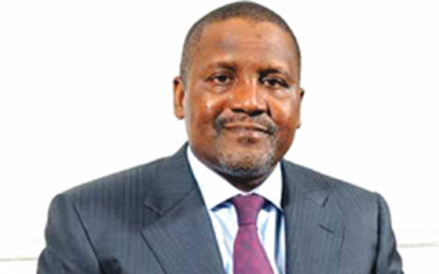 Chairman, Dangote Group, Alhaji Aliko Dangote