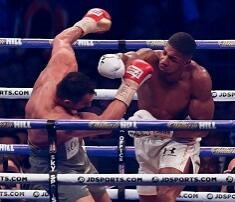 Anthony Joshua knocks out Klitschko in Wembley thriller