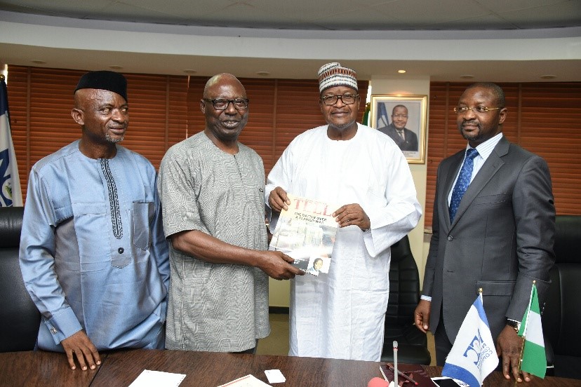 TELL Communications visits NCC to convey Danbatta’s nomination as CEO of the Year