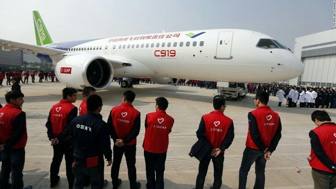 Made-in-China plane completes maiden flight