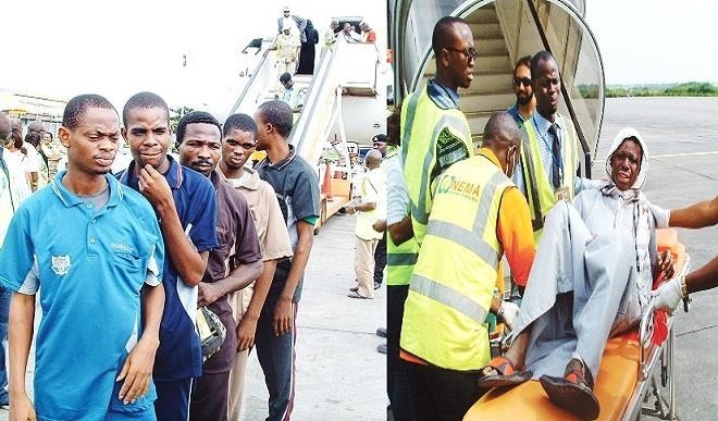 Another 175 Nigerians flee Libya, return home