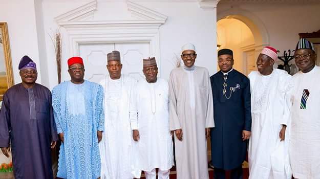 Medical vacation: Seven governors arrive London to meet Buhari