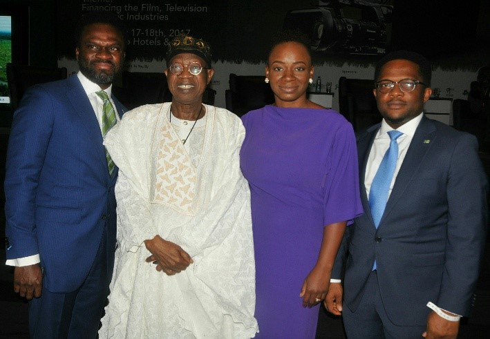 FG commends Heritage Bank commitment to entertainment industry