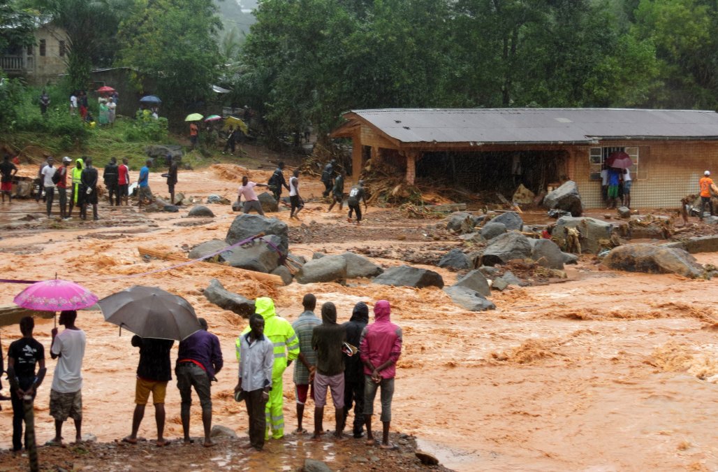 Mudslides, flooding kill 200 in Sierra Leone