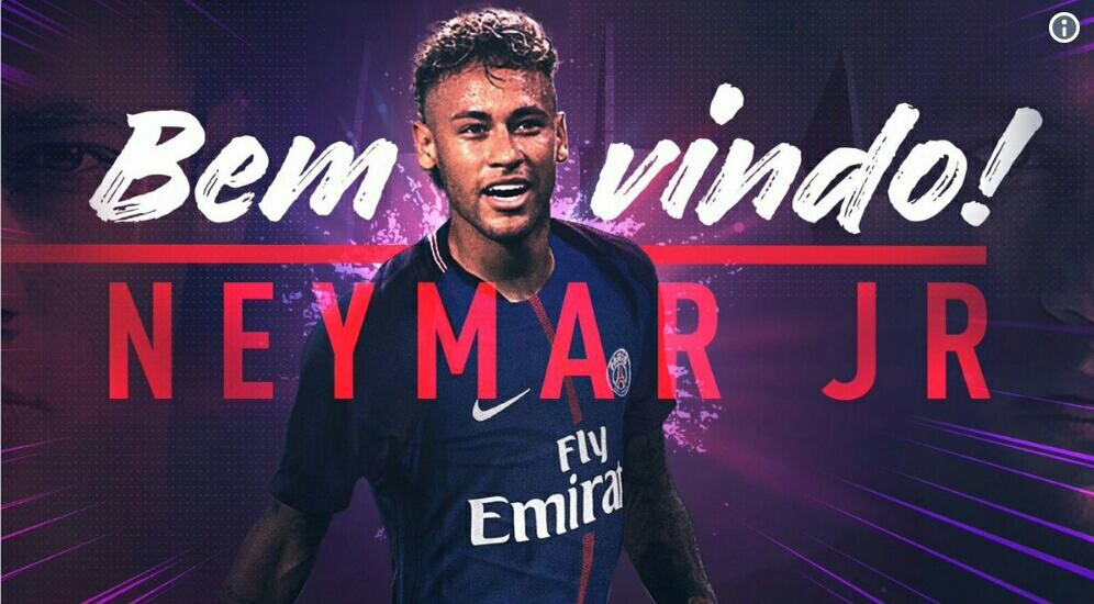 Neymar finally signs for PSG