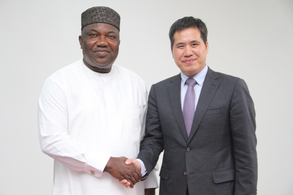 Ugwuanyi: We’re partnering China to make Enugu trading hub