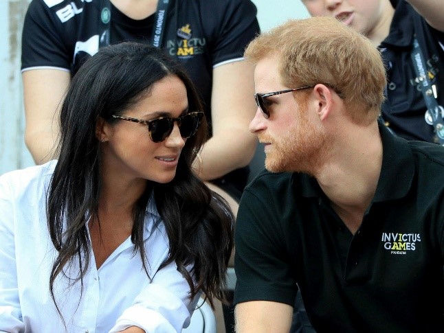 Prince Harry makes first public appearance with girlfriend