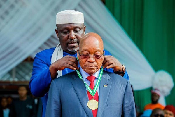 Jacob Zuma in trouble after Imo visit