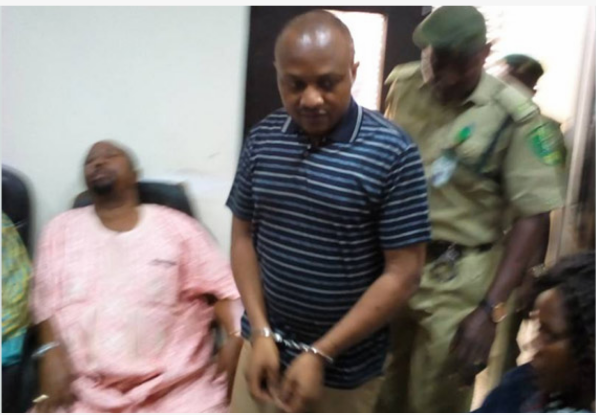 Kidnap kingpin, Evans arrives court for trial