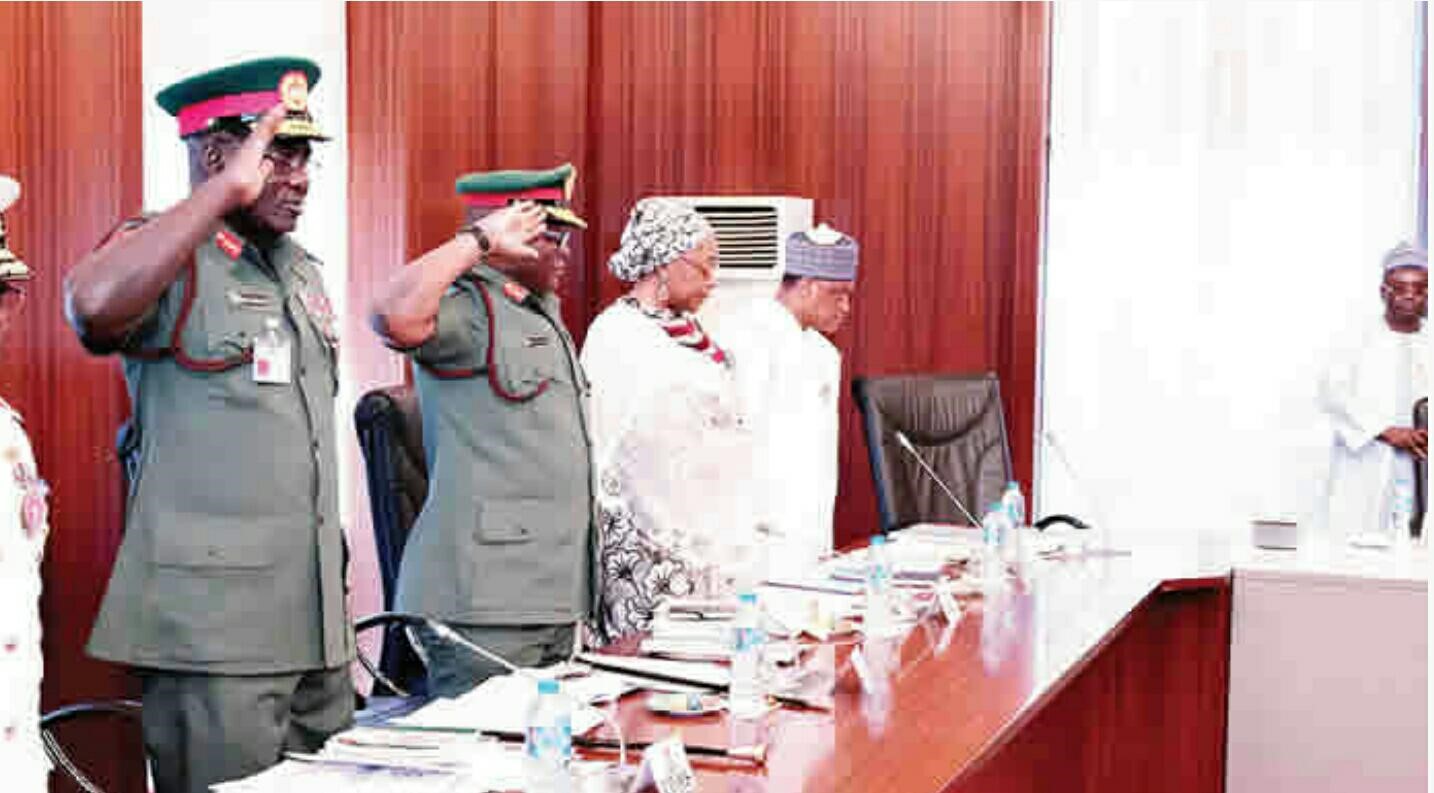 Buhari inaugurates Armed Forces Council