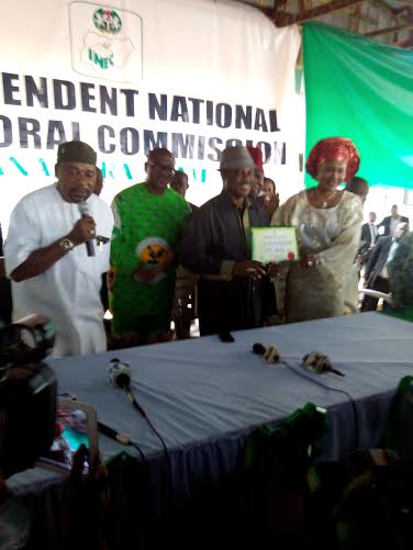 Obiano receives Certificate of Return