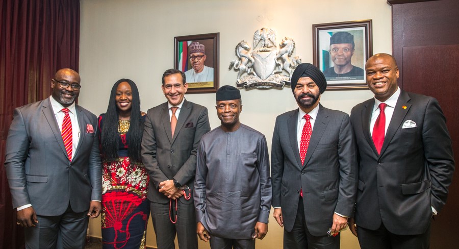 Osinbajo, Mastercard CEO discuss role of technology in Nigeria’s devt