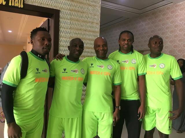 Kanu, Diouf in charity match for Boko Haram victims
