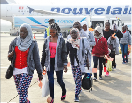NEMA receives another batch of 167 Libya returnees