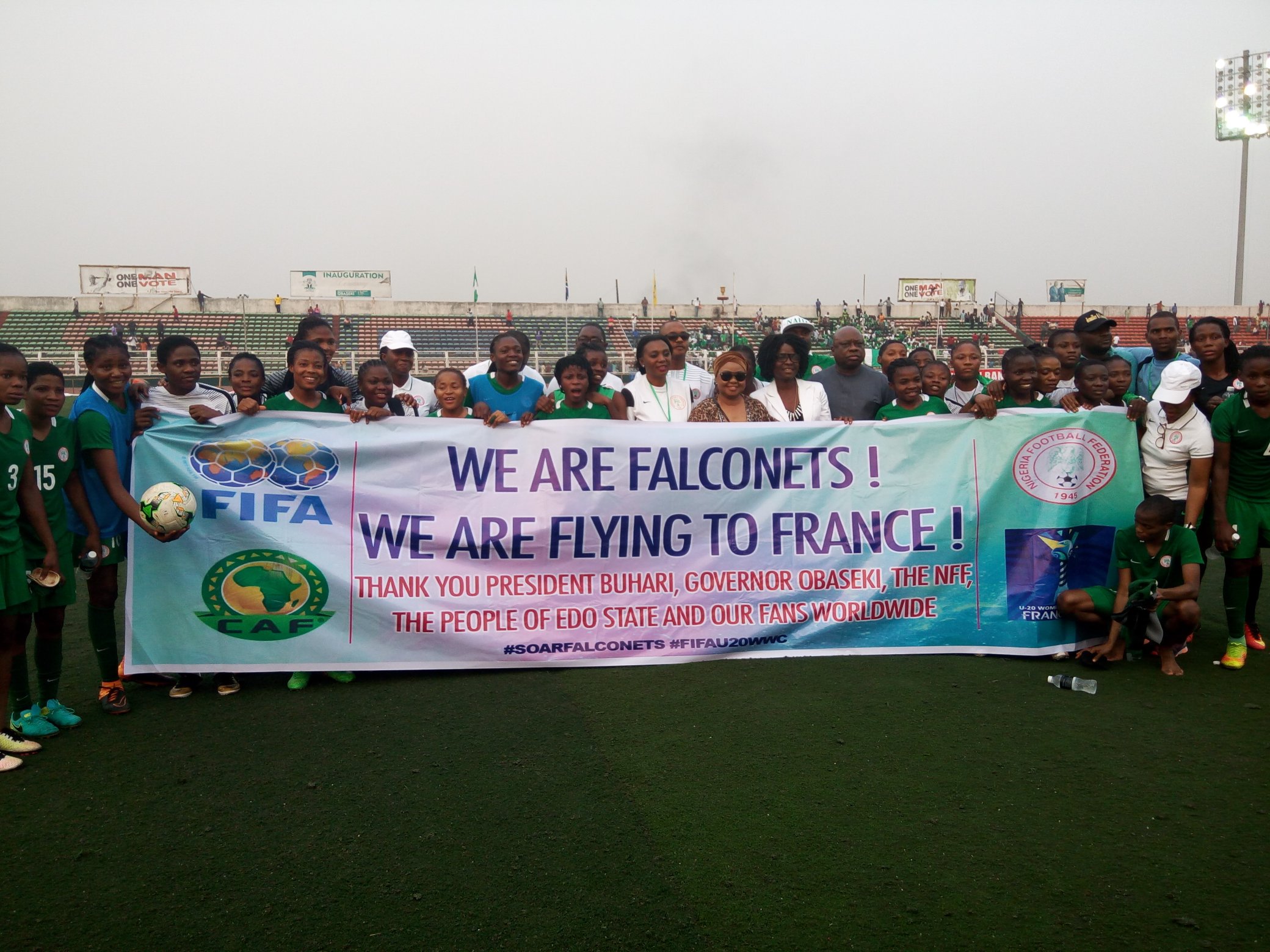 France 2018: Falconets trounce South Africa to qualify for U-20 World Cup