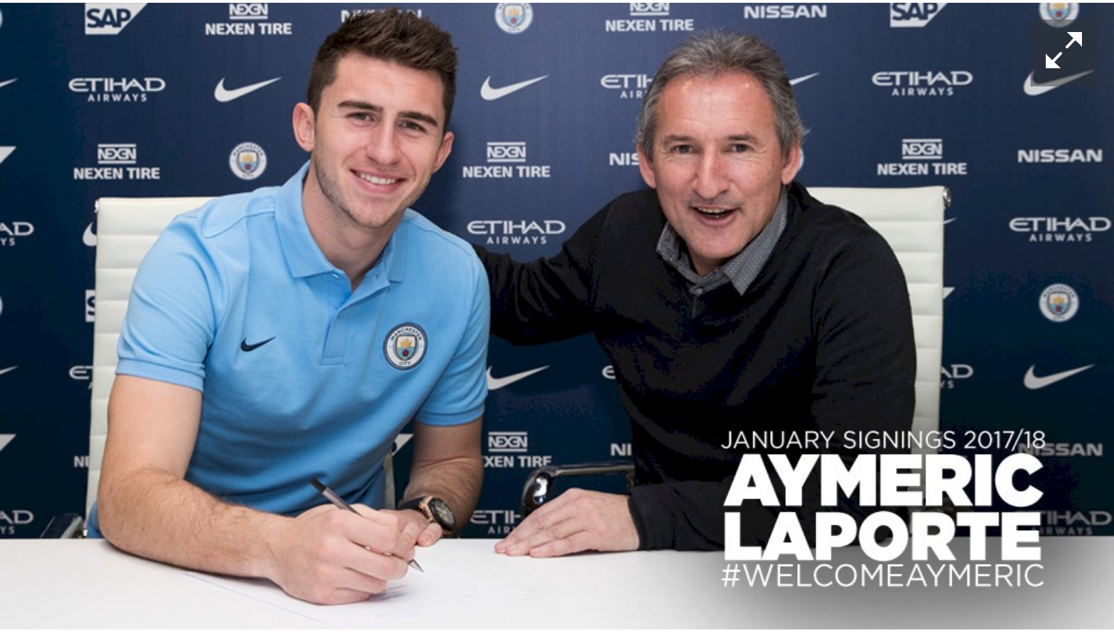 Man City sign Aymeric Laporte