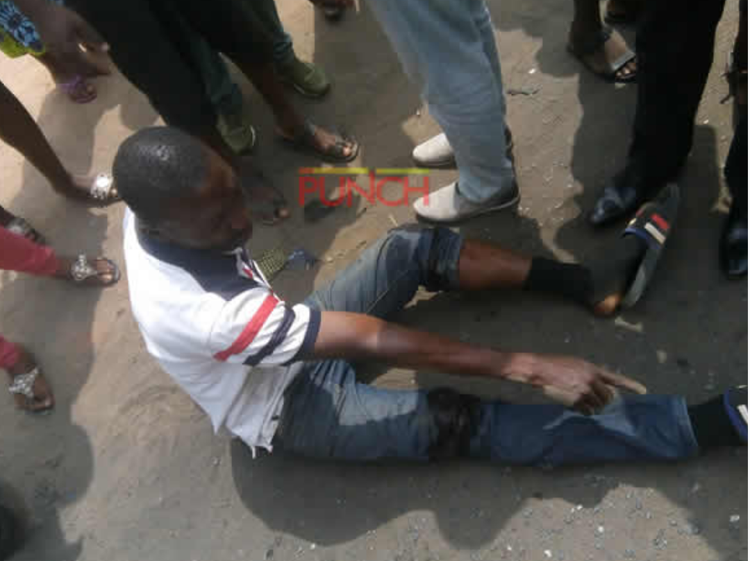Robbers shoot man, snatch N1.7m in front of bank