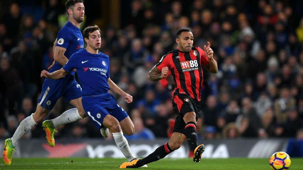 Bournemouth run riot at Chelsea …as Man Utd lose ground after Spurs loss