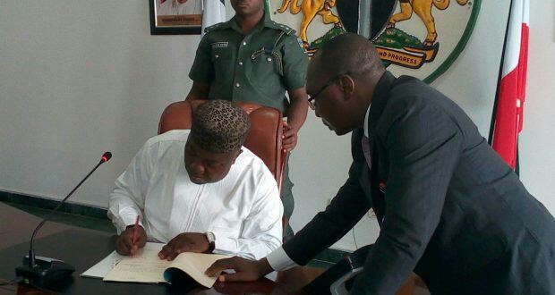 Gov. Ugwuanyi signs N103.5bn 2018 Budget into law