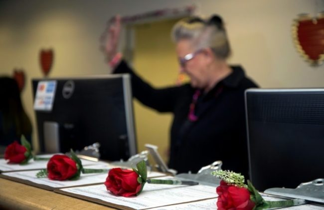 Valentine’s Day: Las Vegas sets up quickie marriage centre at airport