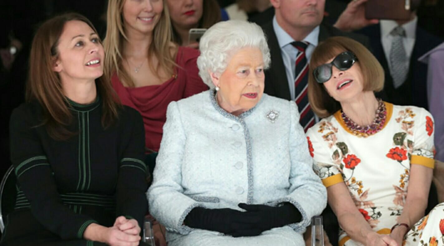 Queen Elizabeth makes surprise visit to London Fashion Week