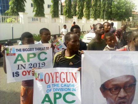 Buhari Group demands removal of APC National Chairman, Oyegun