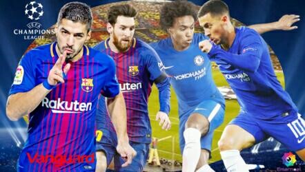 Barcelona whip Chelsea 4-1 to advance to Champions League Q/Finals