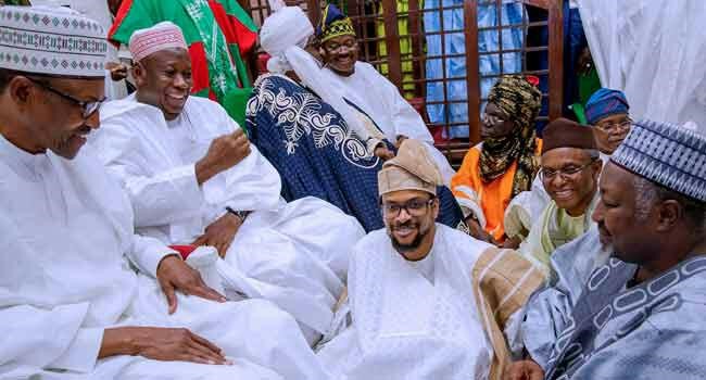 Buhari, 22 governors, 11 ministers storm Kano as Ganduje, Ajimobi’s children wed