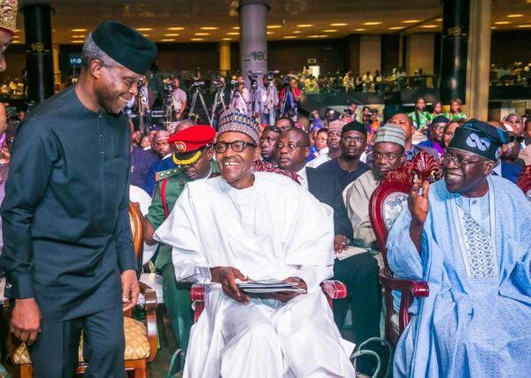 Buhari: We’ll keep blaming Jonathan for Nigeria’s woes – Osinbajo, Tinubu