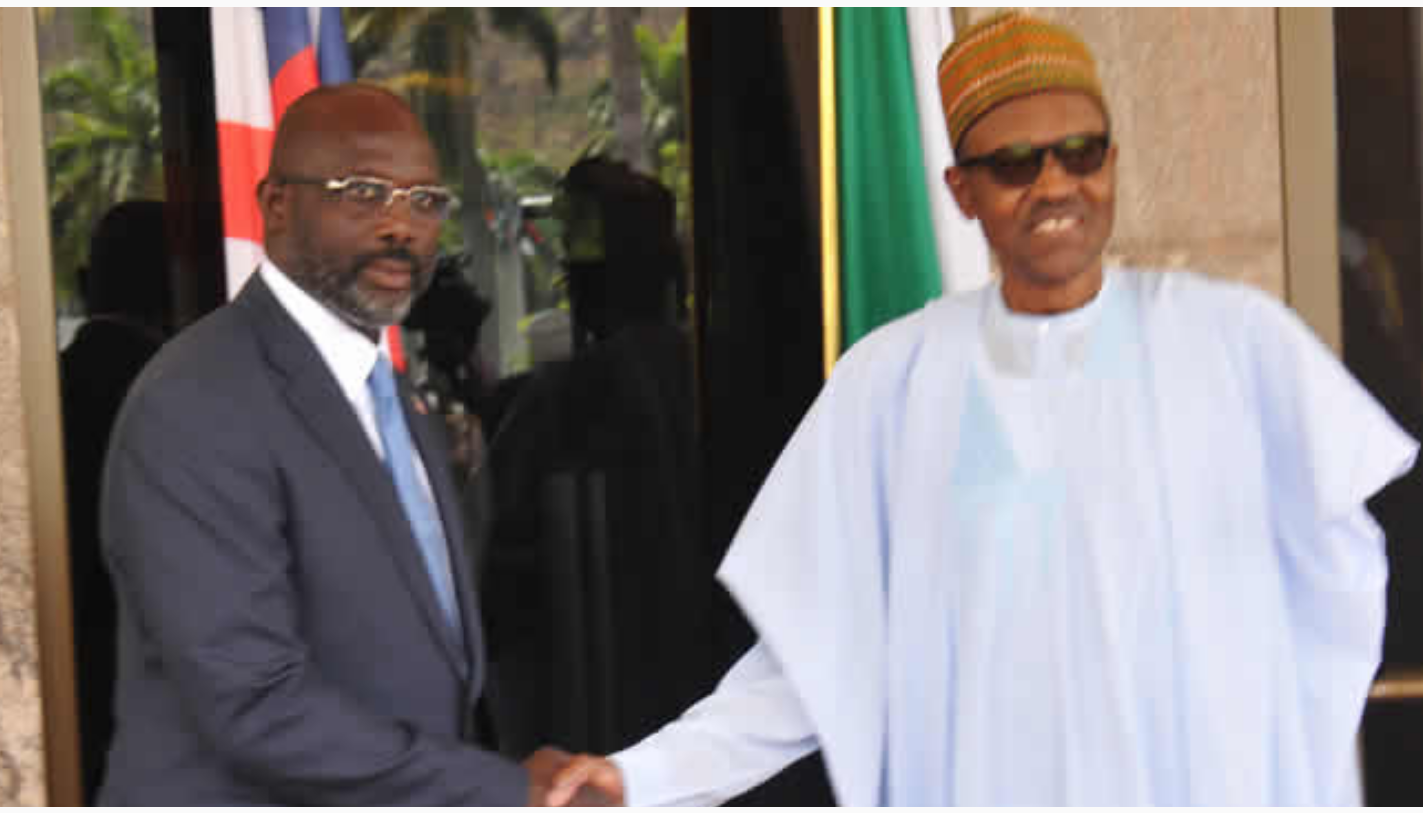 Buhari meets Liberian President, Weah, in Abuja