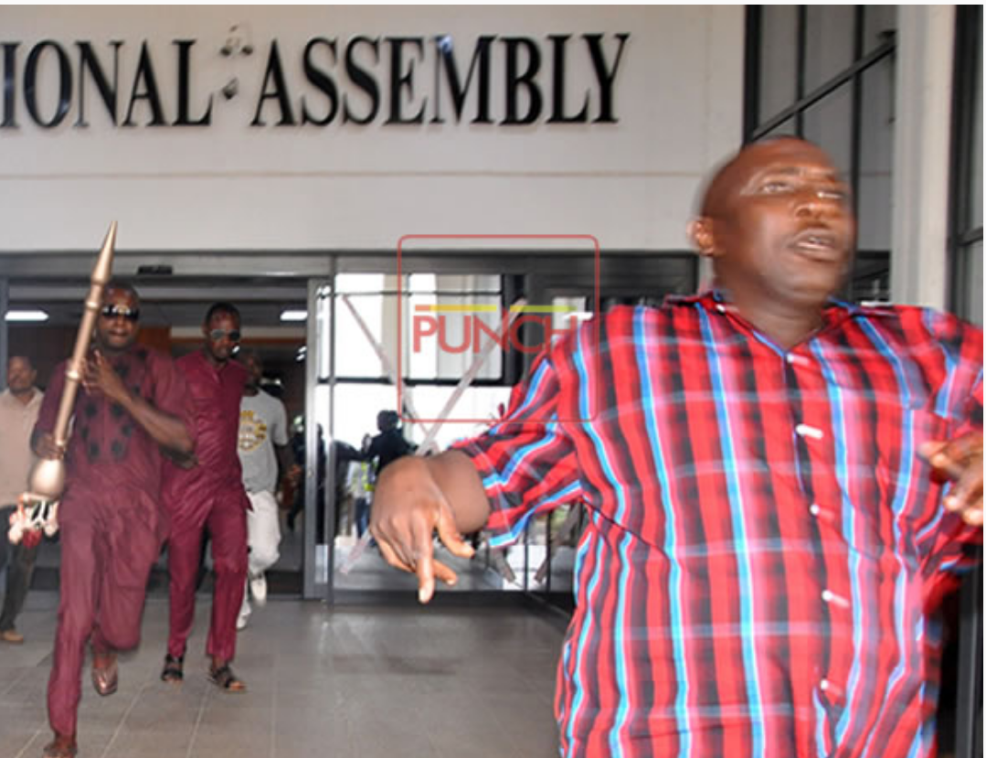 Police recover stolen Senate Mace