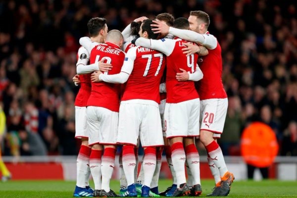Arsenal move near Europa League semi-finals