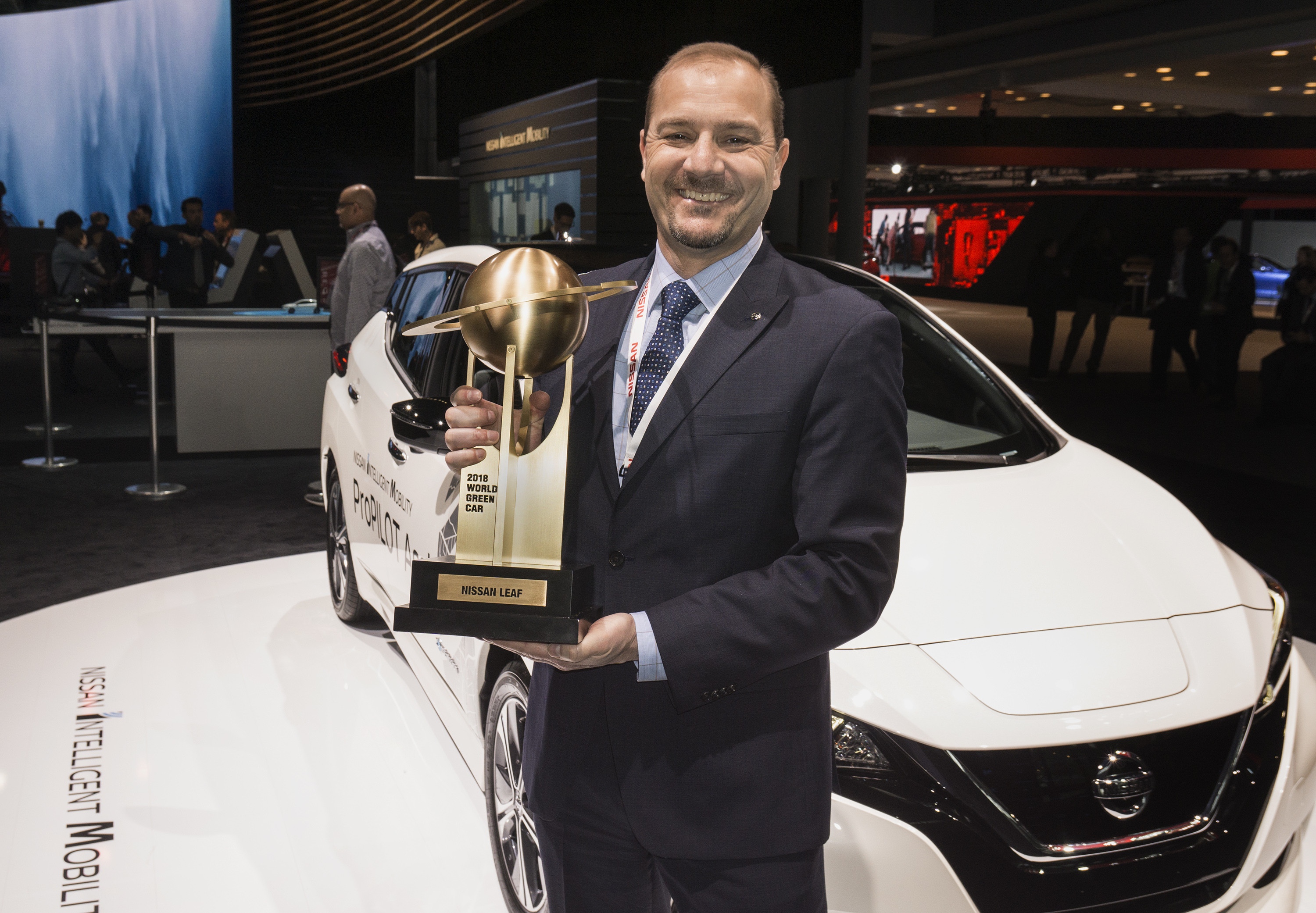 All-new 2018 Nissan LEAF emerges World Green Car