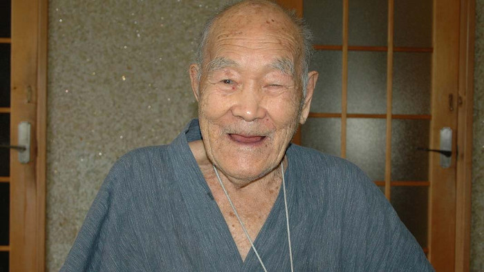 112-year-old Japanese emerges world’s oldest living man