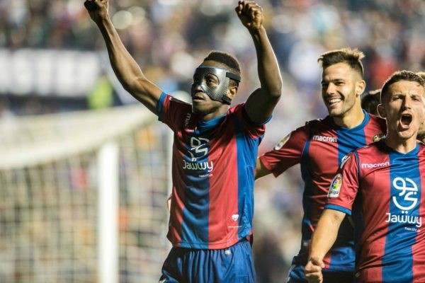 Levante end Barcelona’s unbeaten run in nine goal thriller