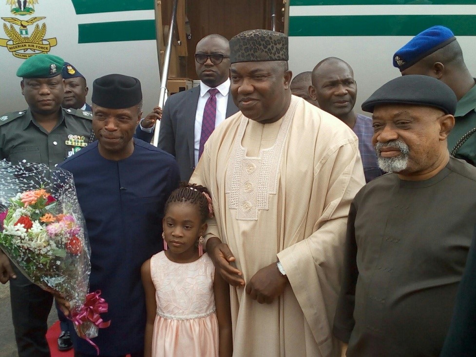 Osinbajo visits Enugu to launch N-Power Build Programme