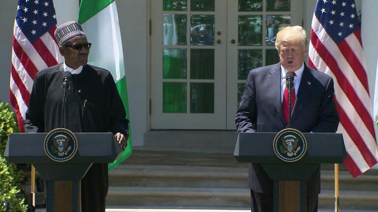 Full text of Pres. Buhari’s speech at White House press conference