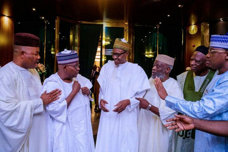 Senate delegation meets Buhari at Aso Rock over Saraki, IGP Idris feud