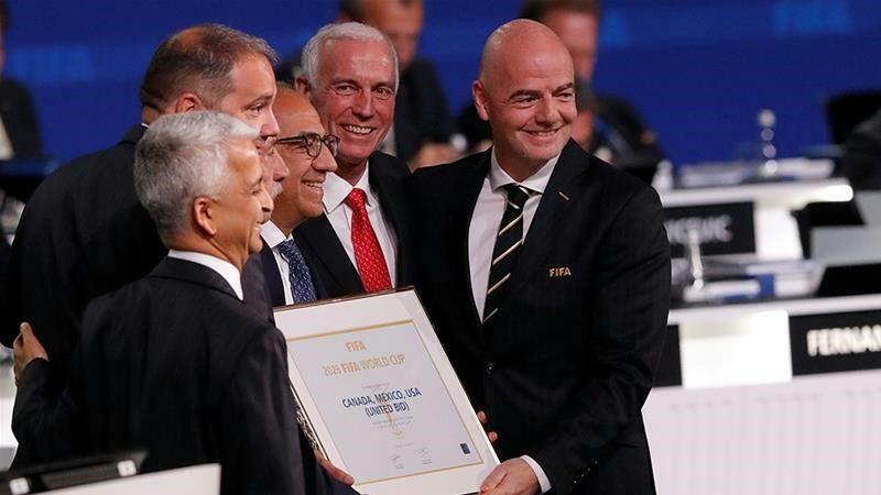 U.S, Canada, Mexico to host World Cup 2026