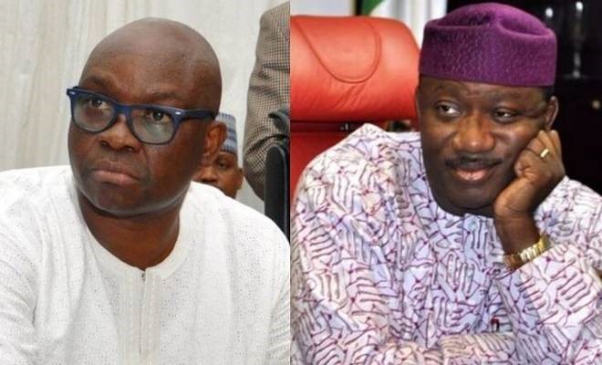 Ekiti guber: Fayemi plots to implicate me, PDP leaders with murder – Fayose
