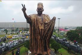 June 12: Ambode unveils 46-feet statue of MKO Abiola