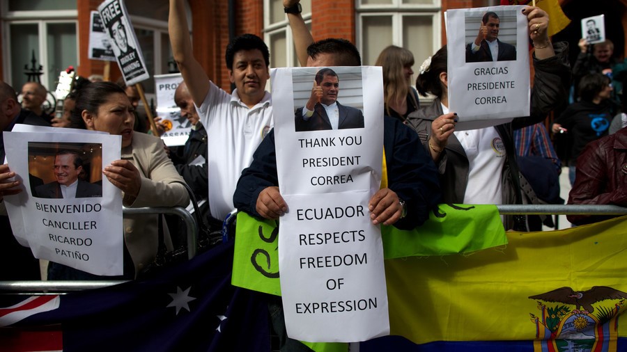 WikiLeaks: Assange’s days in Ecuadorian Embassy in London are numbered – Ex-President