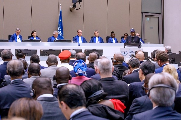 Buhari drums support for ICC