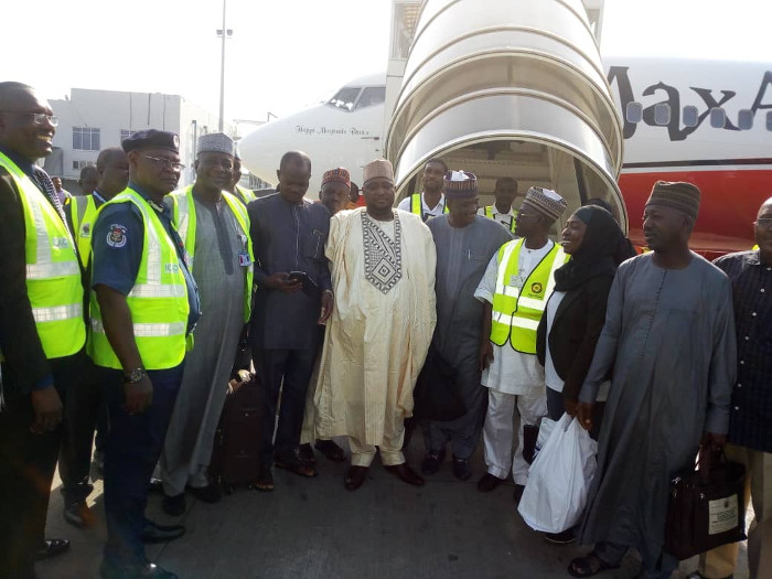 Max Air maiden domestic flight lands in Abuja