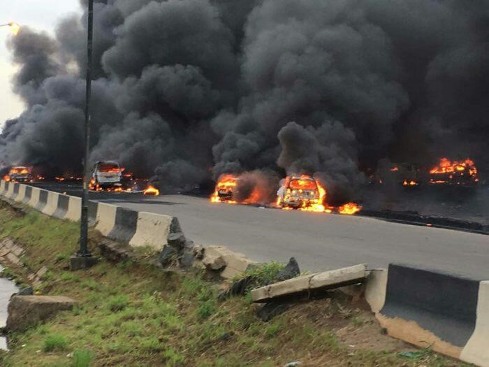 Otedola Bridge explosion: Lagos govt restricts fuel tankers to designated route