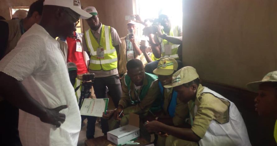 Ekiti Decides: Card reader stops PDP candidate, Eleka from voting