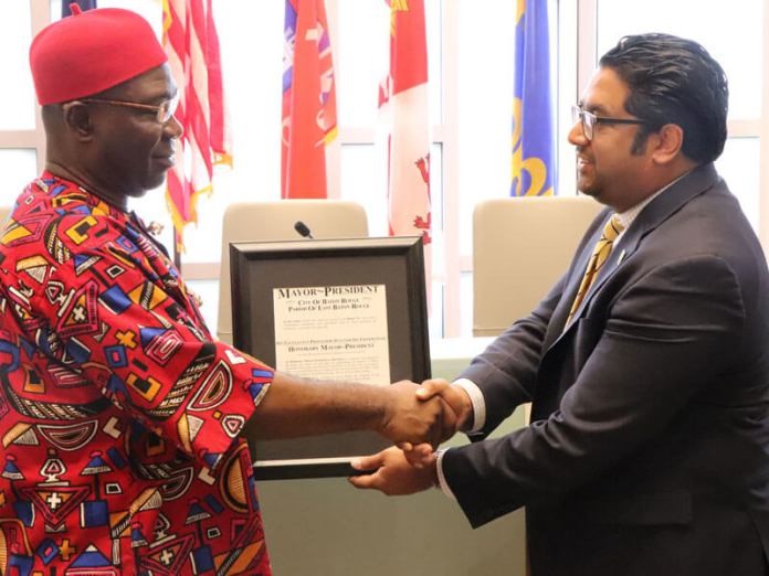 U.S city appoints Ekweremadu as Honorary Mayor