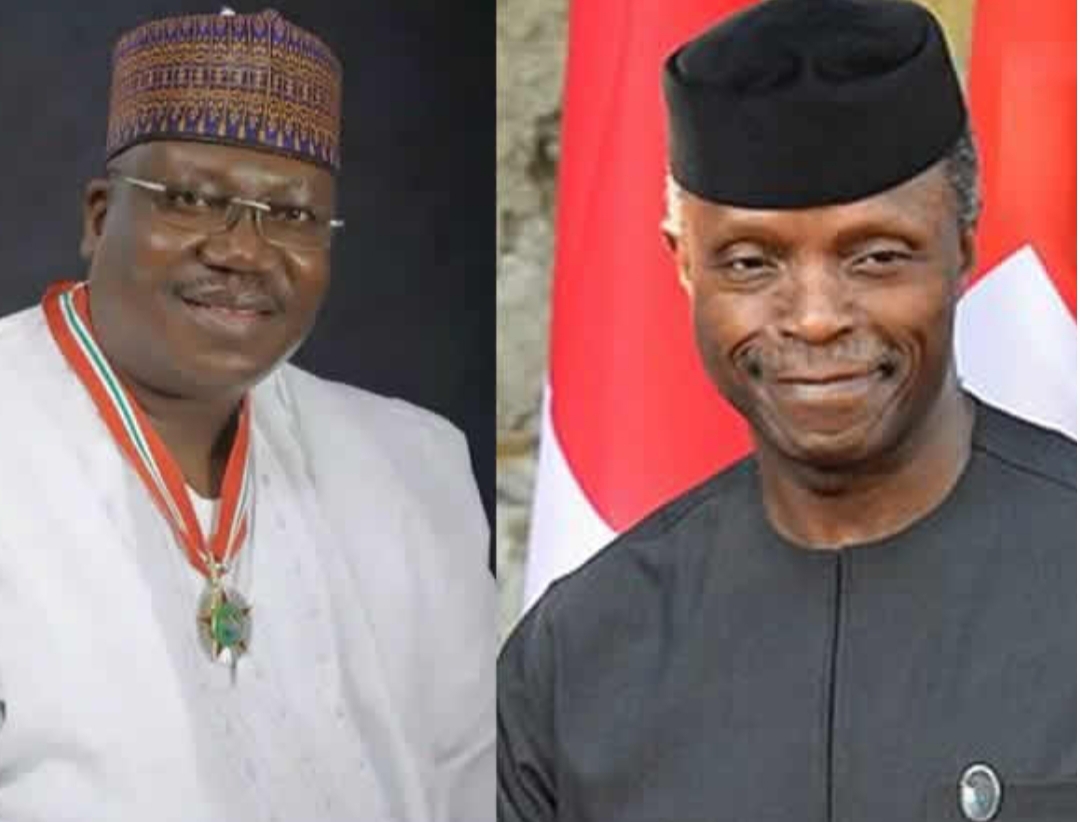 BREAKING: Osinbajo, Senate Leader meet behind closed doors