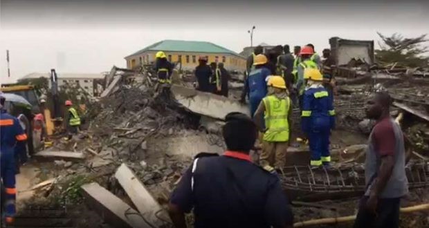 Abuja building collapse: Osinbajo visits as two die, 15 remain under rubble