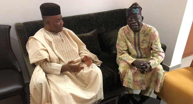 Akpabio visits Tinubu ahead of move to APC